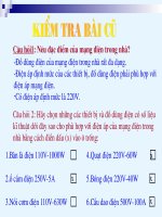 bài 45 nuôi dưỡng và chăm sóc các loại vật muôi