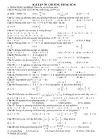 BT ôn Chương 3 ĐS8 (TN&TL)