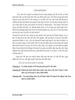 Đánh giá tình hình thực hiện mục tiêu việc làm trong 3 năm đầu của kế hoạch 5 năm 2001-2005