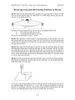 Các bài vật lý hay