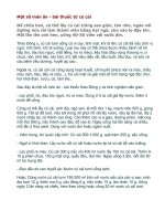 Một số món ăn - bài thuốc từ củ cải