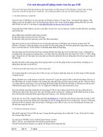 Làm cho USB không bao giờ bị Virus