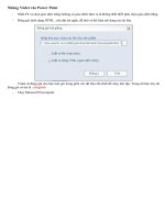 Nhúng Violet vào Powrpoint