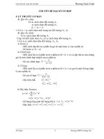 chuyen de To hop cuc hay