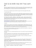 Chín lý do khiến máy tính