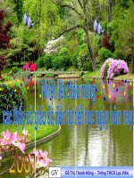 Bài 7.Yêu thiên nhiên, sống hòa hợp với thiên nhiên