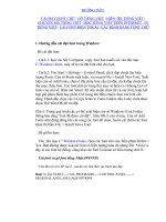 HƯỚNG DẪN CAI DAT FONT