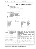 Giáo án Anh 9 Kì II