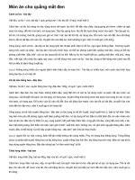 món ăn cho quầng mắt đen