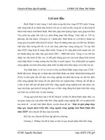 Một số giải pháp thực hiện quy hoạch phát triển bền vững ngành công nghiệp tỉnh Bình Định đến năm 2020