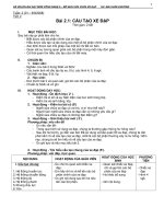 BÀI 2 - CẤU TẠO XE ĐẠP