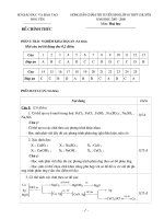 Đáp án ts vao Thpt chuyen Hy 06-07