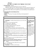 Tiết 11,12: Sự việc và nhân vật trong văn tự sự