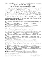 200 cau on ĐH tổng hợp