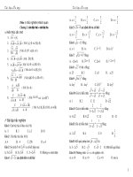 ON TAP CA NAM TRAC NGHIEM