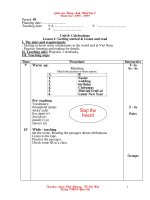 Anh 9 - Unit 8- 3 cột