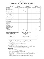 DE THI HOC KI I - TOAN 6
