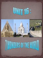 WONDERS OF THE WORLD2