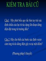 Sự tương tác giữa hai dòng điện song song. Định nghĩa đơn vị ampe (11_NC-đã sửa)