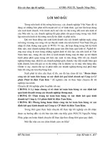 Hoàn thiền công tác kế toán bán hàng và xác định kết quả kinh doanh tại công ty CP TB Điện Tam Kim