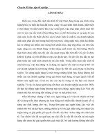 Tình hình thẩm định dự án đầu tư vay vốn tại ngân hàng liên doanh Lào Việt chi nhánh Hà Nội