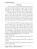 Một số giải pháp nhằm nâng cao công tác quản lý chất lượng sản phẩm ở nhà máy thiết bị điện HANAKA