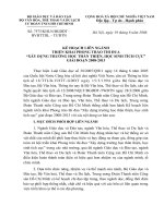 KẾ HOẠCH 7575 về Trường học thân thiện...