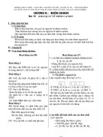 giáo án 11 nâng cao - chương 3