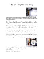 Tận dụng ổ cứng cũ làm ổ cứng di động