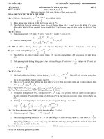 đề ôn thi đại học đề 3