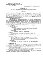 Kế hoạch Hội thi tiếng hát HS-SV 2009