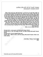 Kỹ thuật Power point cơ bản