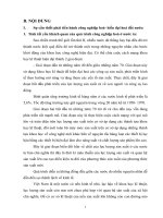 Vai trò của công nghiệp hoá- hiện đại hoá đất nước ta trong sự nghiệp xây dựng CNXH ở nước ta