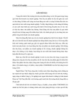 Một số giải pháp đẩy nhanh tiêu thụ sản phẩm của chi nhánh công ty cổ phần y dược phẩm VIMEDIMEX tại Hà Nội