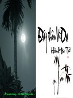 Đây thôn Vĩ Dạ