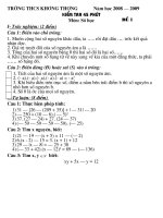 KT 1tiet ki 2 so 6 - bai 1-DTV