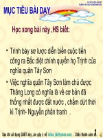 LS4-NGHIA QUAN TAY SON TIEN RA THĂNG LONG