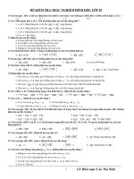 Trắc nghiệm tổng hợp vecto-10