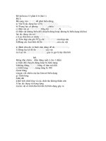 Kiểm tra Vật lí 6 (15'''')