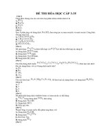 Đề thi trắc nghiệm môn hóa cấp 3-35