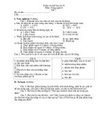 Kiểm tra học kỳ II _ Đề 7