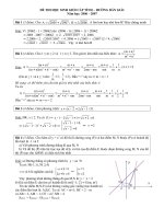 Đề, đáp án Thi HSG Toán (Yên Bái)
