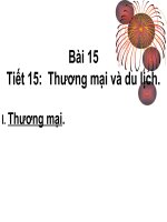 DIA LI9 THUONG MAI VA DU LICH