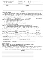 KT 1 tiết Vật lí 6