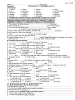 vocab+grammar (unit12)- sat bai hoc