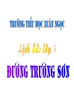 Hội giảng đạt giải nhất Huyện Xuân Trường