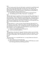 Đề thi HSG môn Lý năm 2006-2007