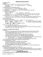 revision for 3rd test