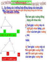 Hai tam giac vuong dong dang