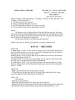 Đề kiểm tra GDCD học kỳ I